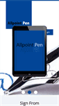 Mobile Screenshot of allpointpen.com