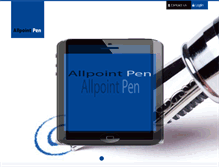 Tablet Screenshot of allpointpen.com